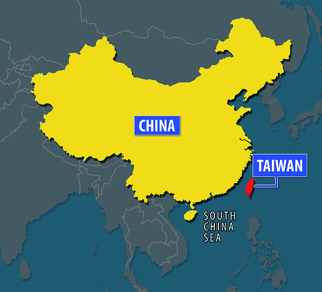 Click to enlarge Taiwan china south sea