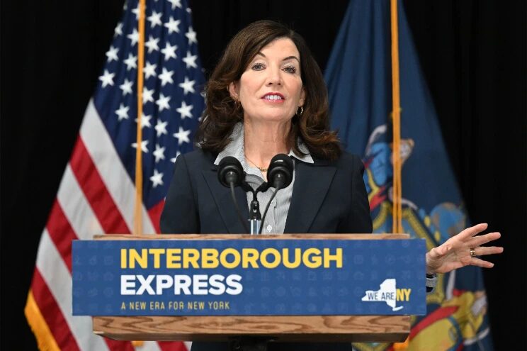 Click to enlarge Gov. Kathy Hochul