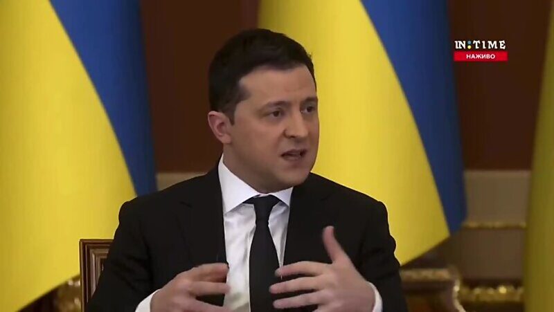Click to enlarge Ukrainian President Volodymyr Zelensky zelenski zelenskii