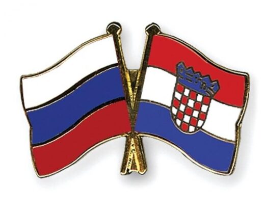 croatia russia flag