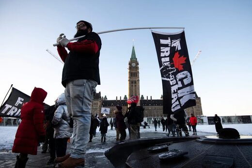 Click to enlarge Parliament hill protest 7