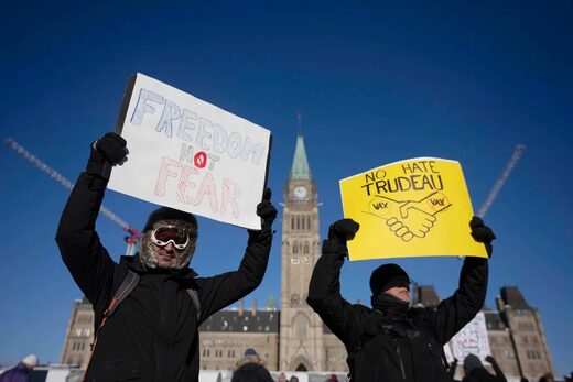 Click to enlarge Parliament hill protest 6