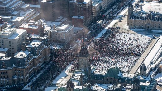 Click to enlarge Parliament hill protest 5