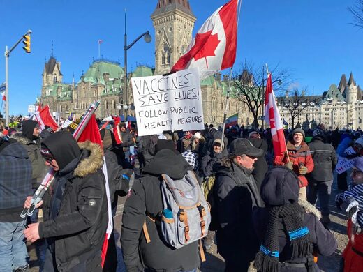 Parliament hill protest 4