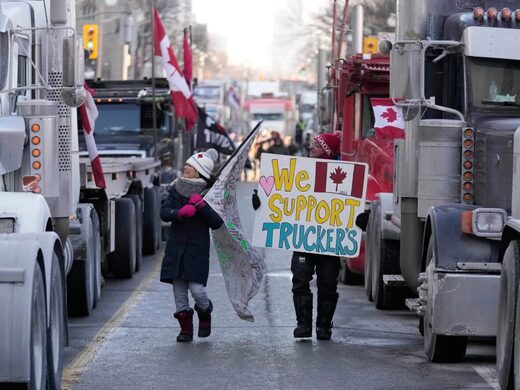 Click to enlarge Parliament hill protest 2