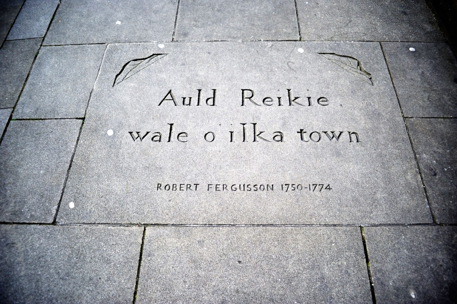 Click to enlarge poem quote Robert Fergusson