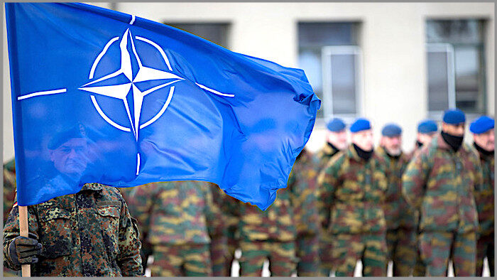 Click to enlarge NATO flag