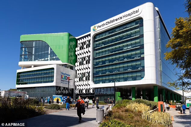 Click to enlarge perth children's hospital