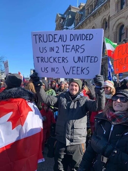 truckers canada trudeau