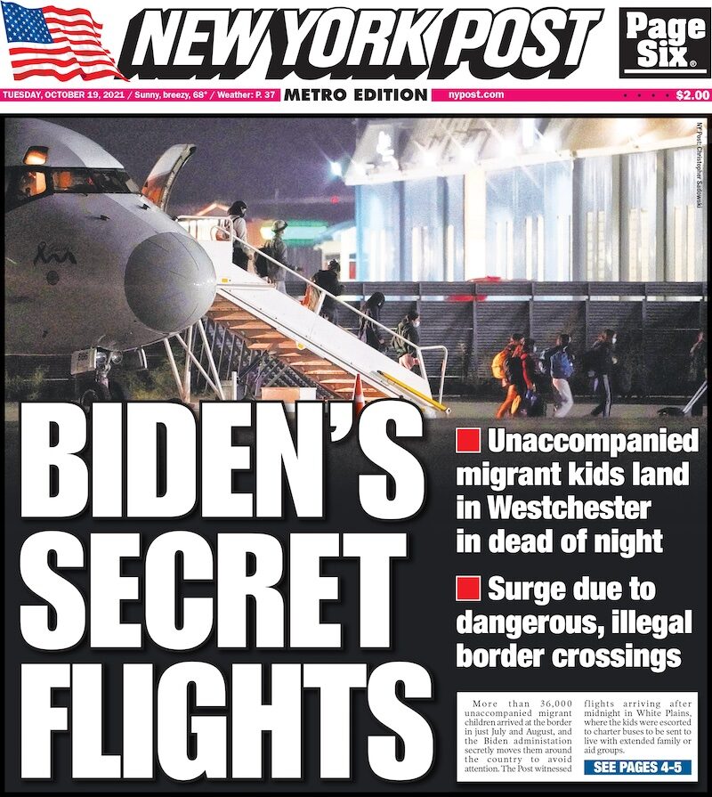 Click to enlarge Biden's secret flights