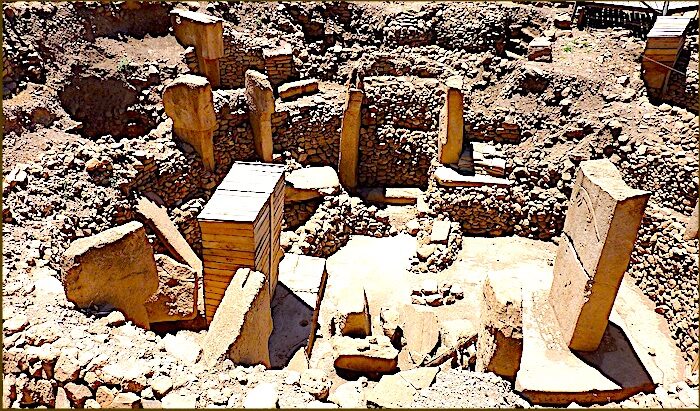 Click to enlarge Göbekli Tepe.