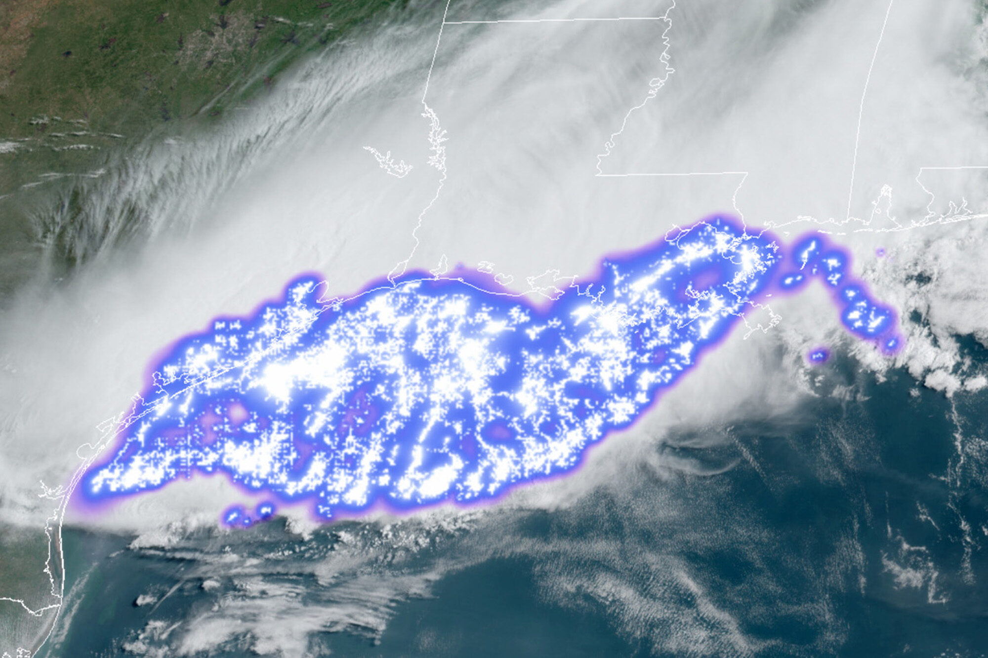 Click to enlarge A single lightning bolt was recently certified by the World Meteorological Organization as the world’s longest flash on record.
