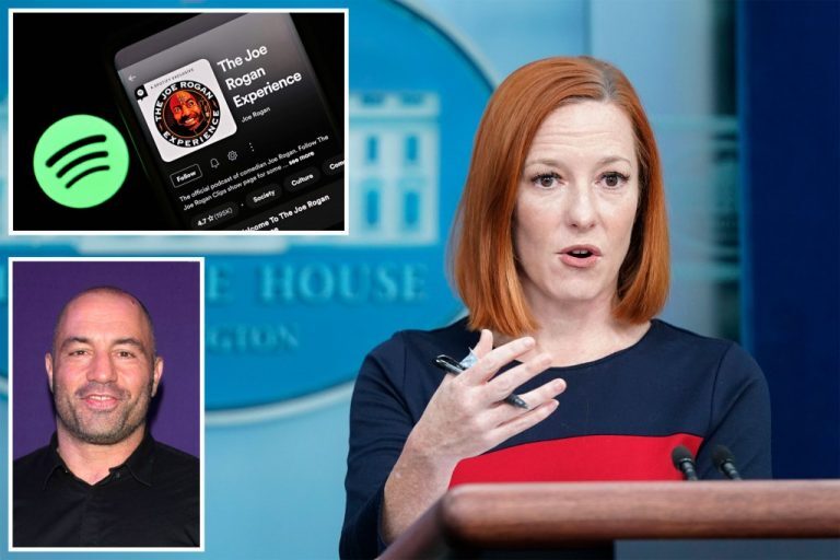 psaki spotify joe rogan