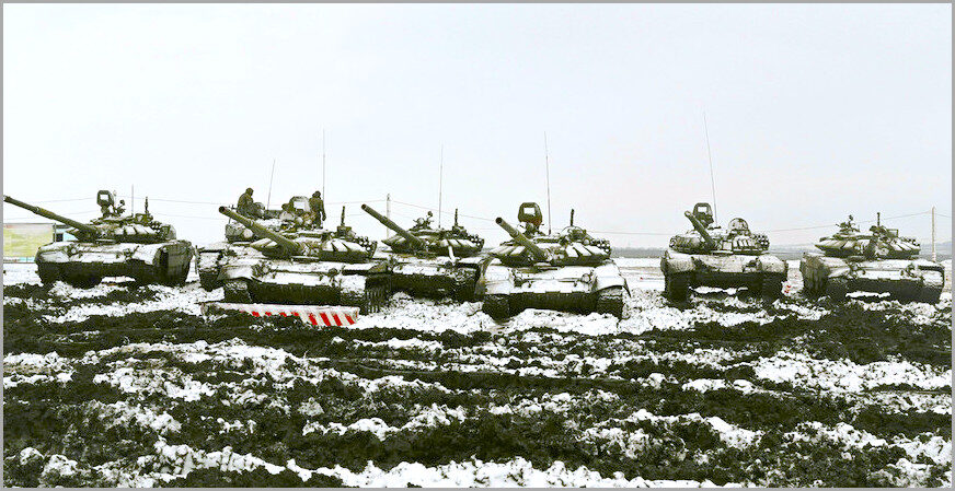 Russian tanks