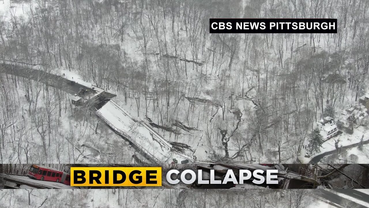 Click to enlarge Fern Hollow Bridge collapse