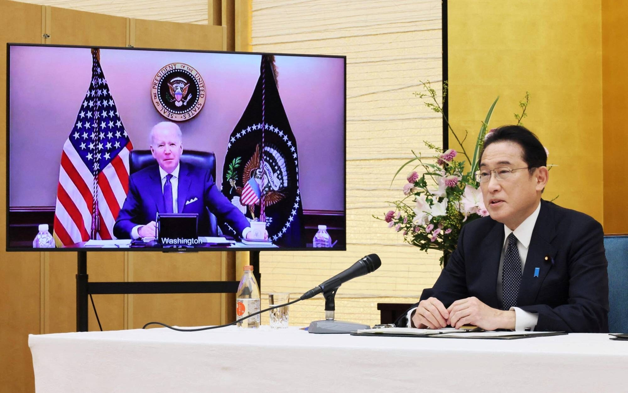 japan biden   Fumio Kishida