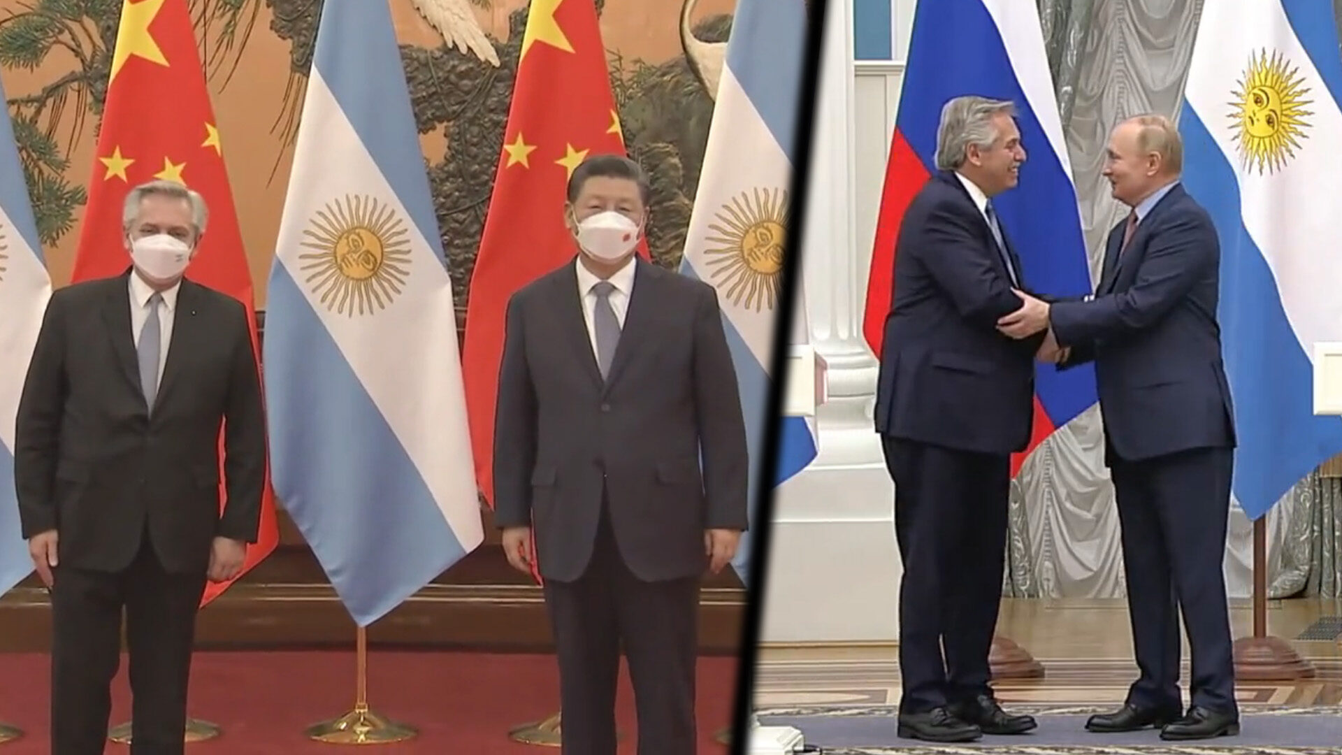 Click to enlarge Argentina Fernández Russia Putin China Jinping multipolar