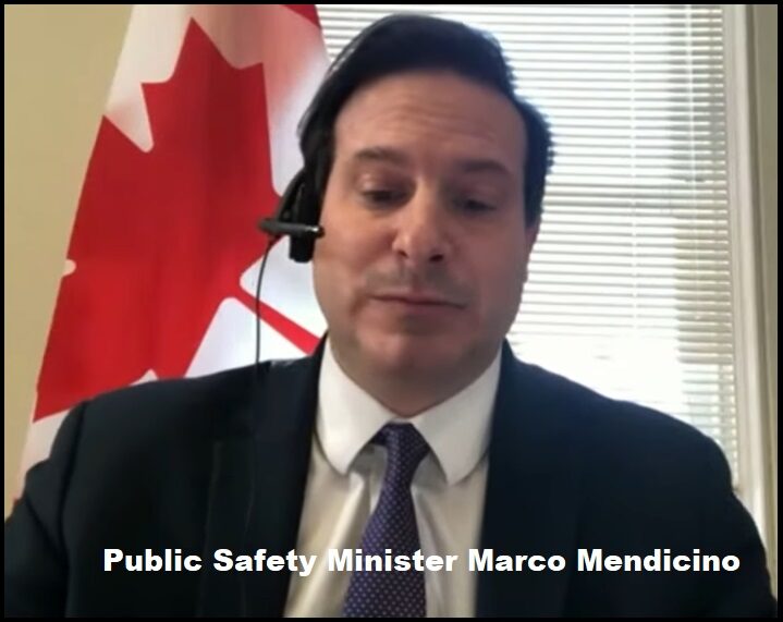 public safety minister marco mendicino