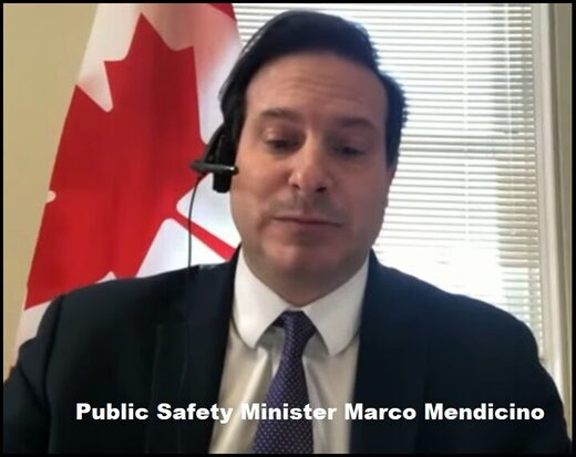 public safety minister marco mendicino