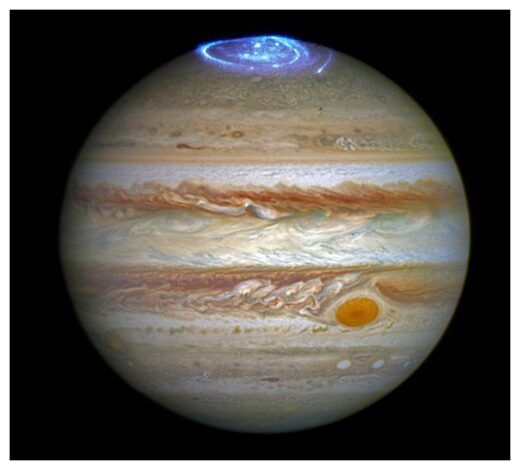 Click to enlarge Jupiter Aurorae