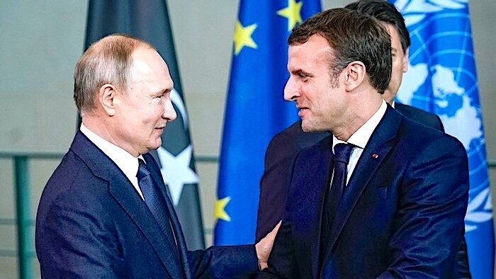 putin i macron