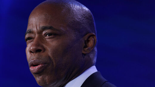 Click to enlarge New York City Mayor Eric Adams