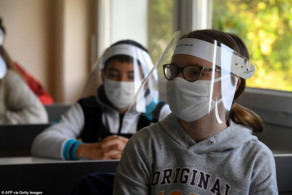 children masks school