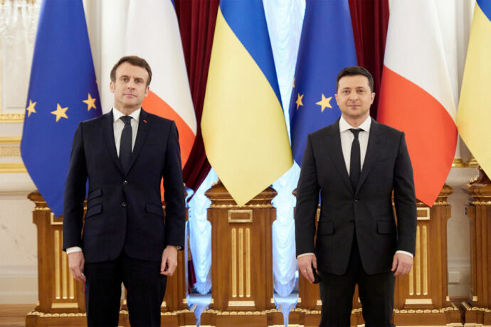 Click to enlarge zelensky Macron ukraine france