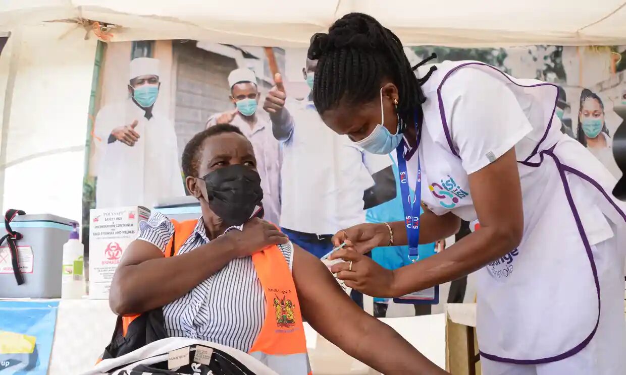 pfizer shot kenya