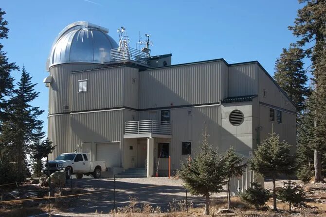 Click to enlarge The Vatican Advanced Technology Telescope in Graham County, Arizona.