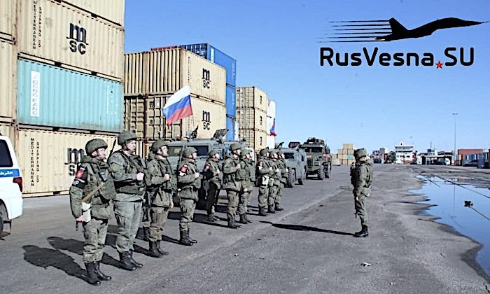 Russian patrols