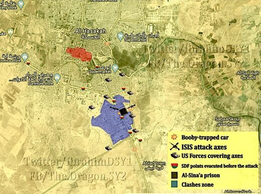 Ghweran Attack map