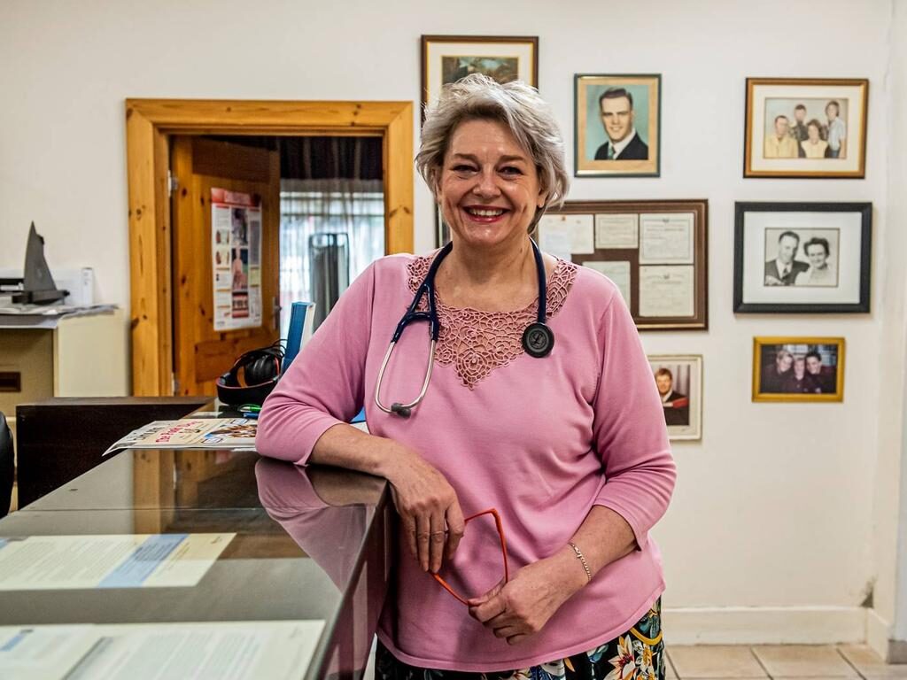 Click to enlarge South African GP Dr Angelique Coetzee.