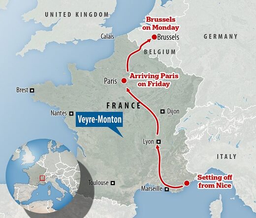 Click to enlarge france convoy
