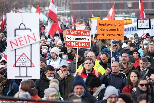 Click to enlarge Austria protest