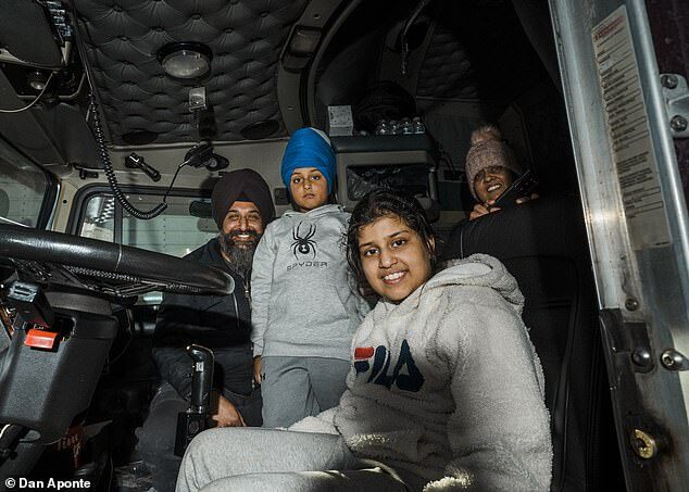 Click to enlarge Sikh family