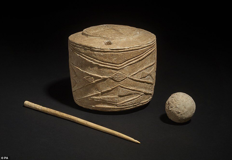 prehistoric drum