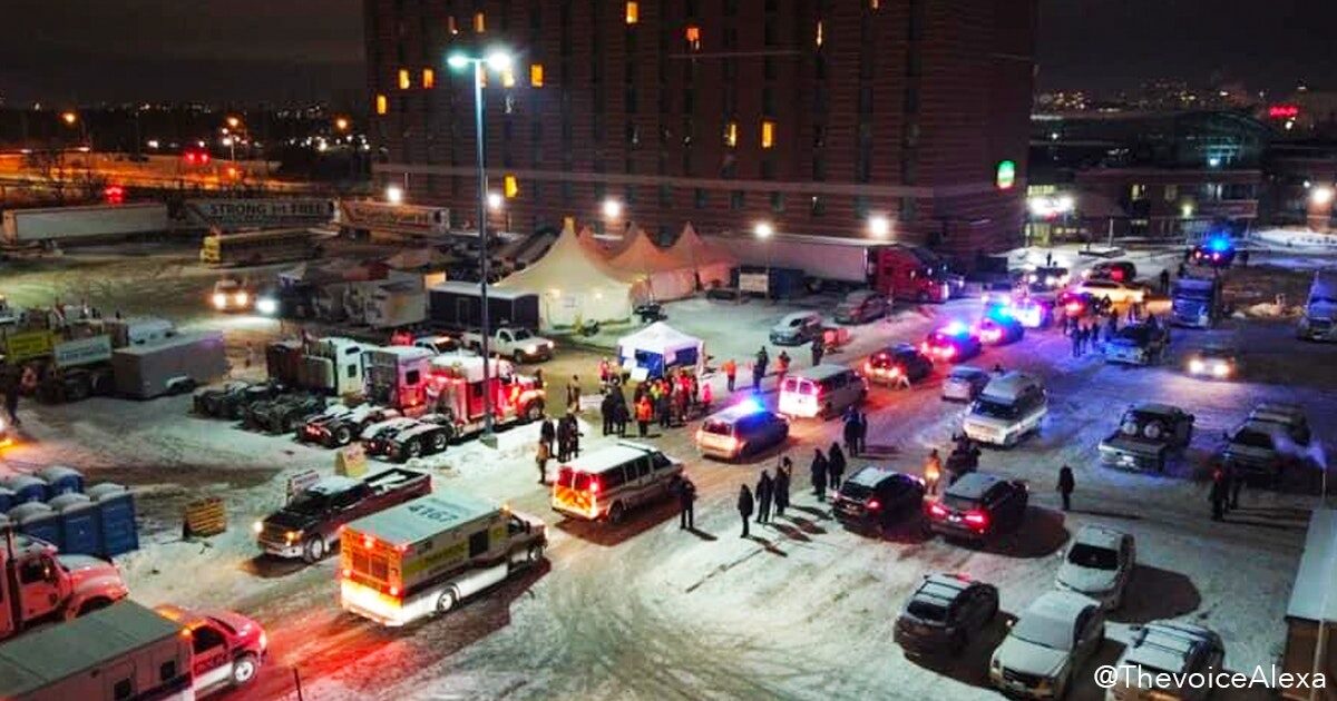 canada trucker protest