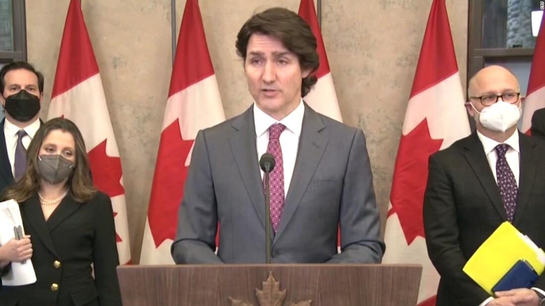 trudeau invokes emergency act