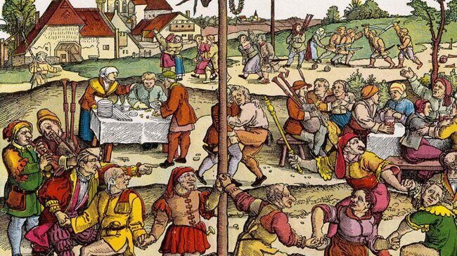 dancing people