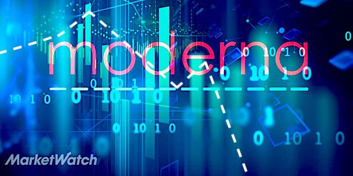 Click to enlarge moderna stock