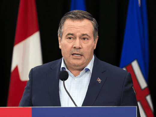 Click to enlarge Alberta Premier Jason Kenney