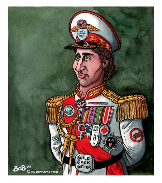 trudeau dictator cartoon moran