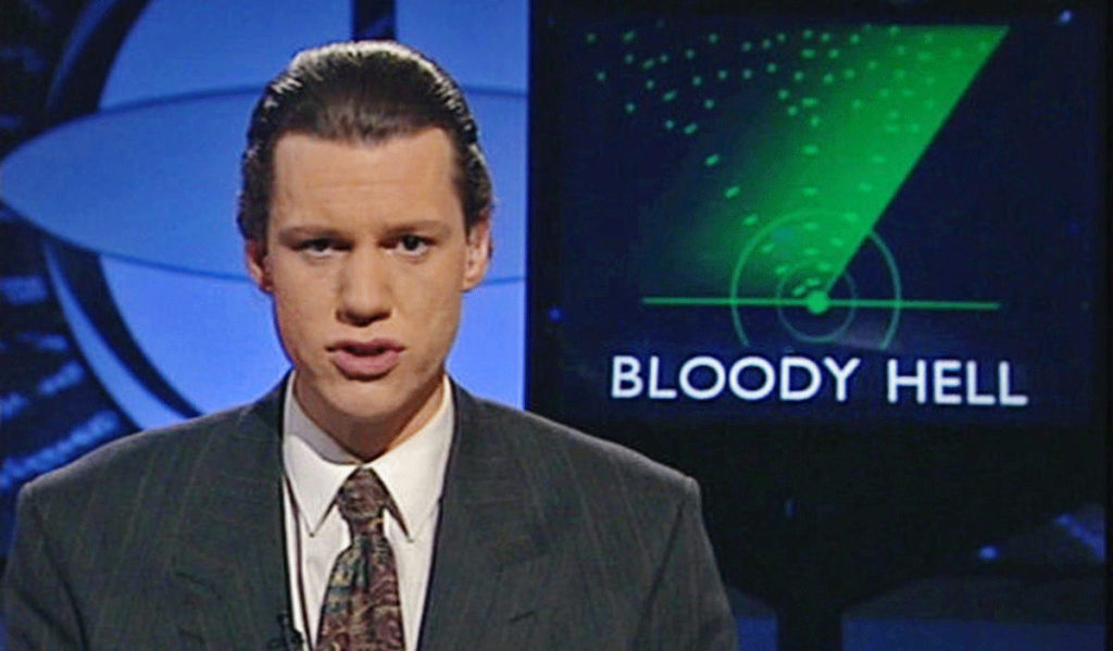 bloody hell newscaster