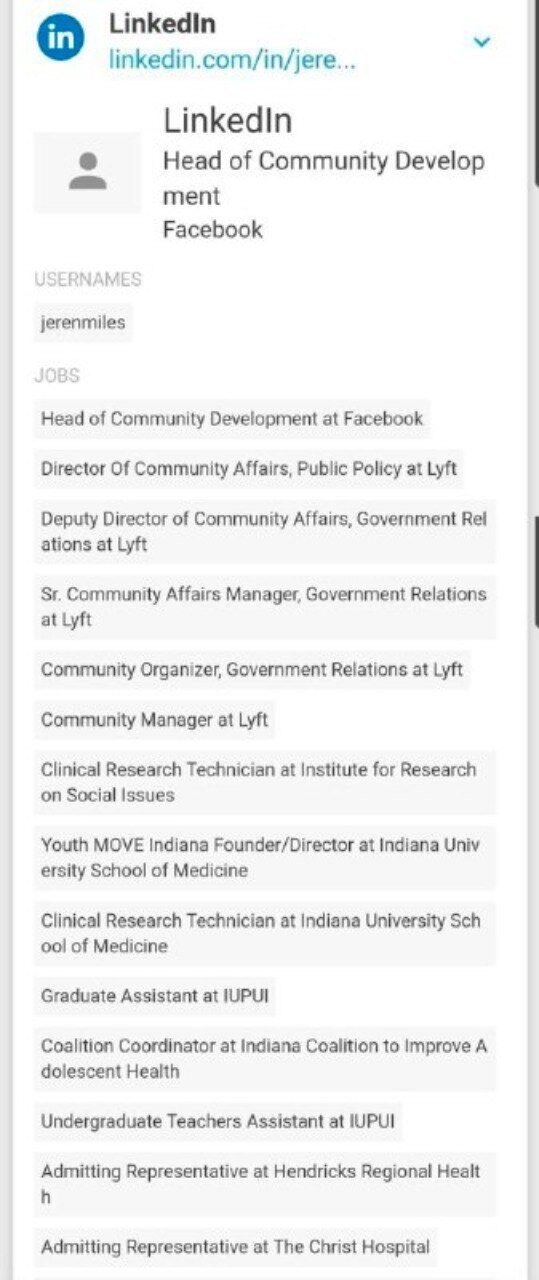 Jaren Miles Linkedin