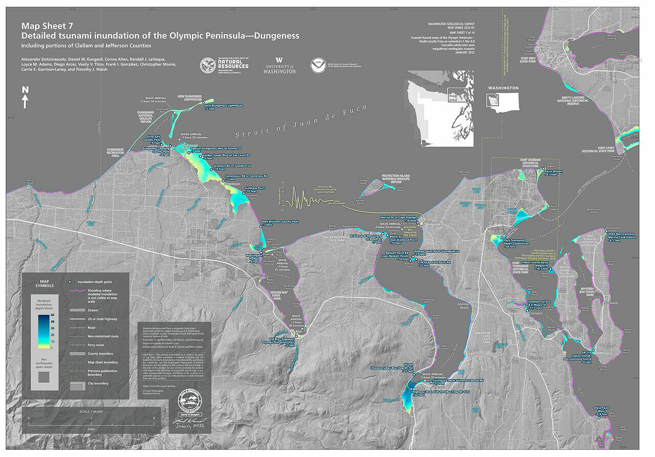 Click to enlarge CAscadia Subduction Zone