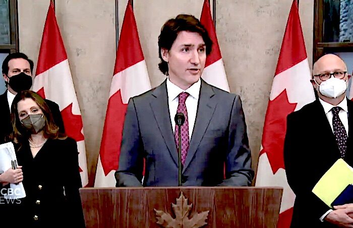 Click to enlarge Trudeau +
