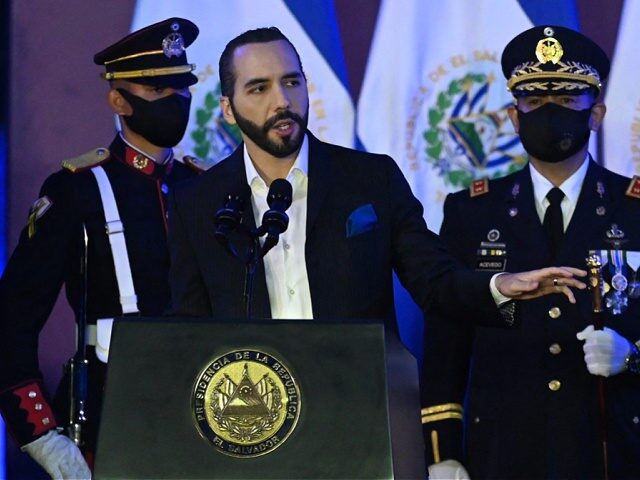 Nayib Bukele, the president of El Salvador