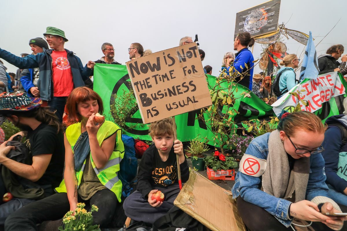 Click to enlarge extinction rebellion great britain