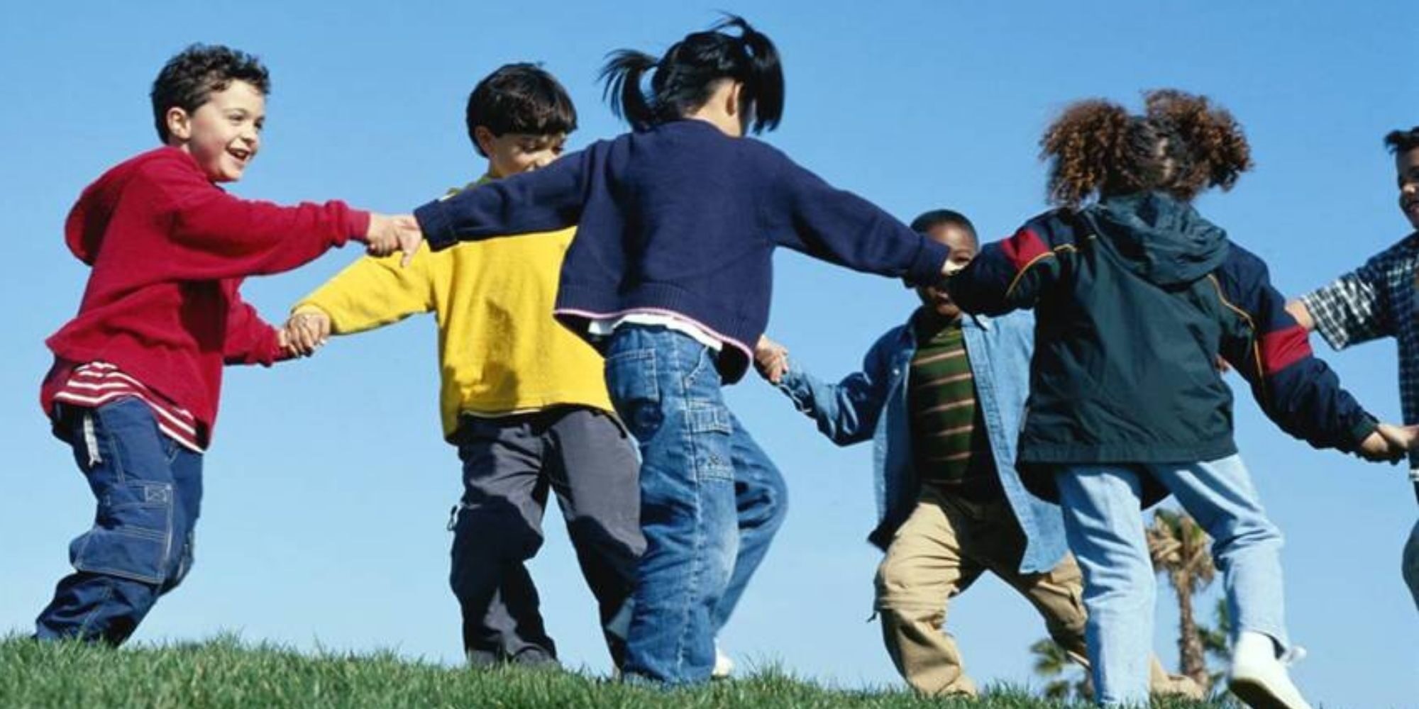 children playing